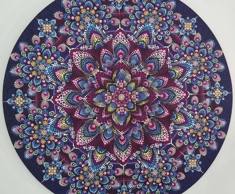 mandala pontilhada