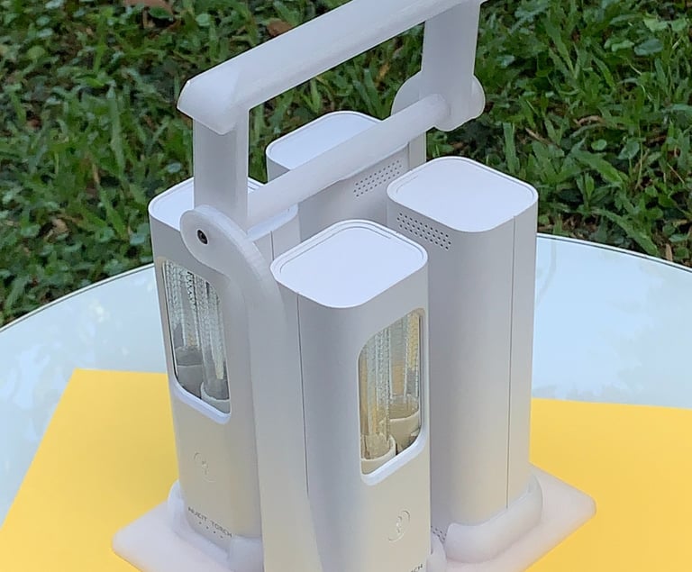 2x Nukit Torch in Quad-Bigfoot Holder