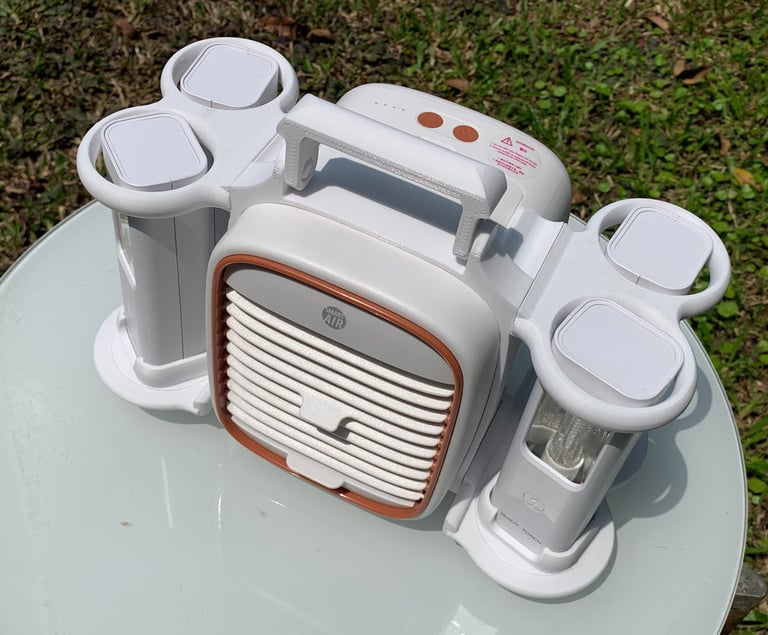 Smart Air QT3 + 4 xNukit Torch in QUATTRO holder
