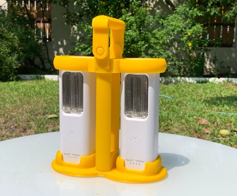 2x Nukit Torch in Duo Rotate Holder