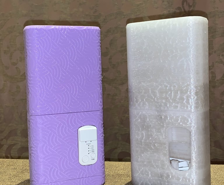 2x NUkit Protector case, purple, clear-white