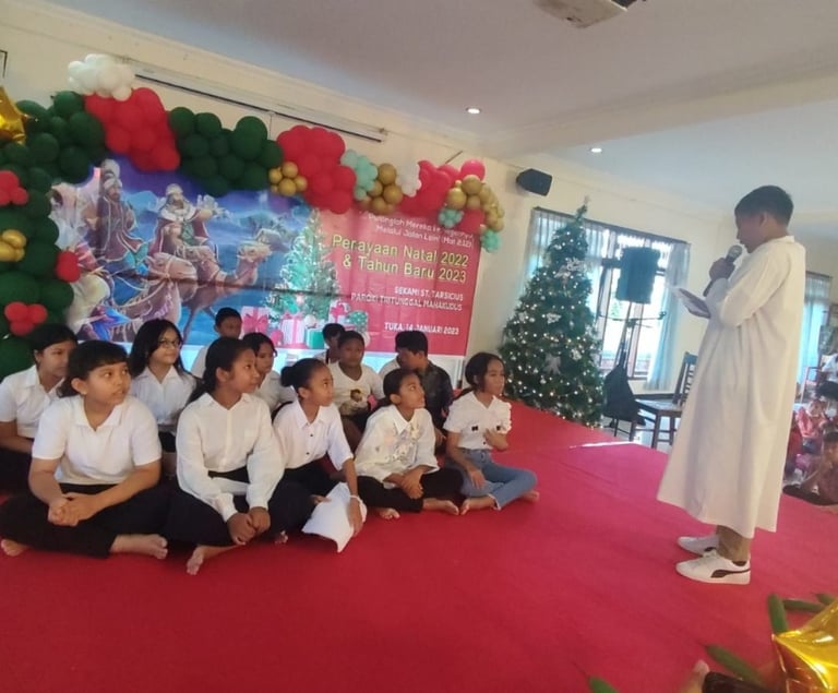 perayaan natal dan tahun baru sekami