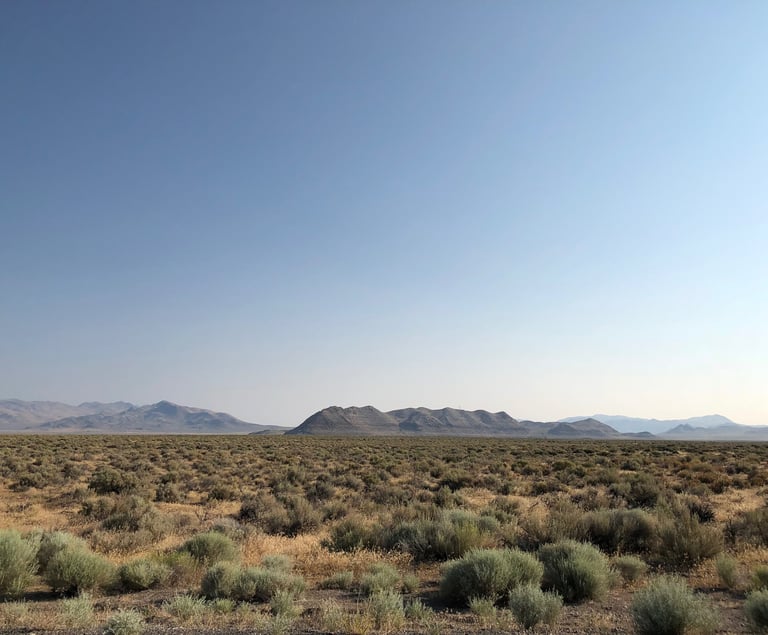 Nevada backroad to 12 Mile Hot Springs