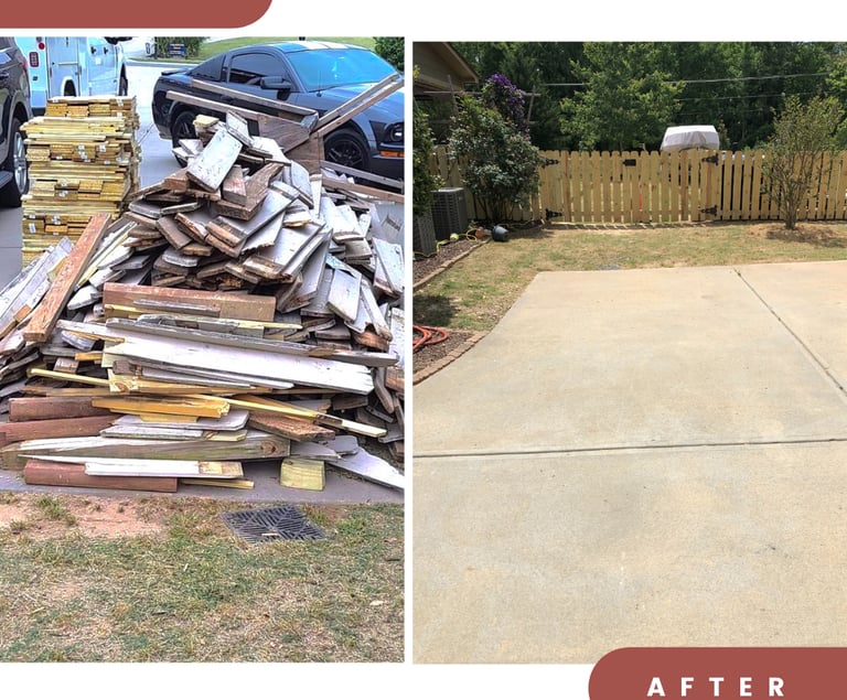 Construction Debris Removal Weddington NC