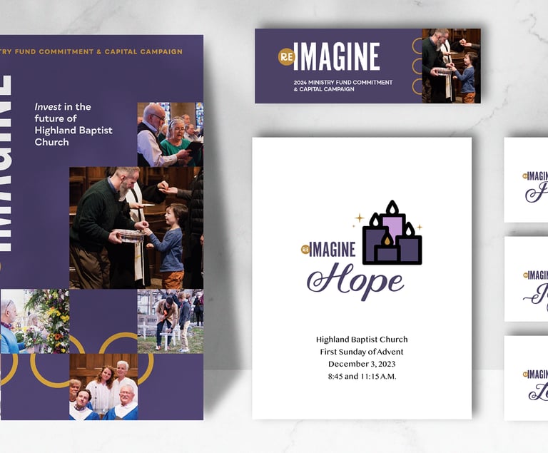 Poster, digital banner, program graphics