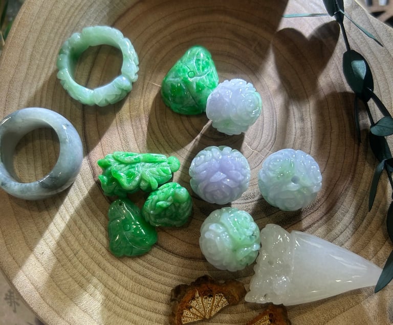 spicy green and flower balls