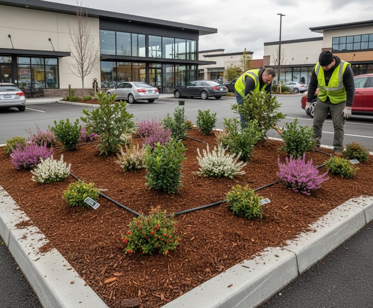 parking lot garden