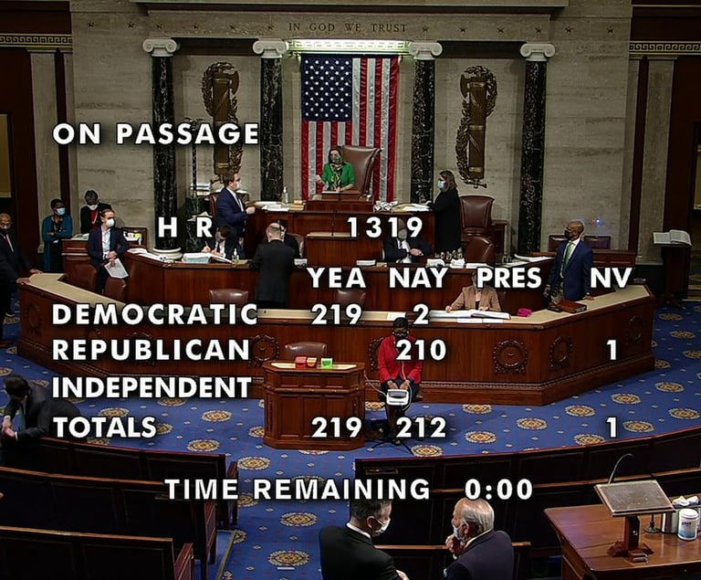 House stimulus, stimulus package, covid bill, project give a shit, project gas