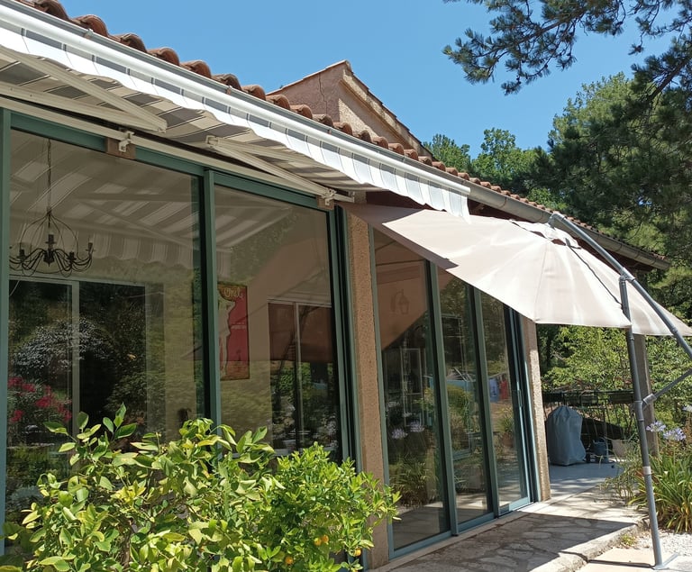 Shading the conservatory