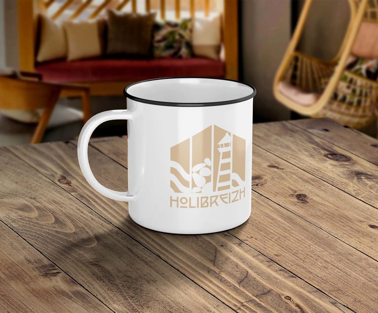 Logo Holibreizh sur mug