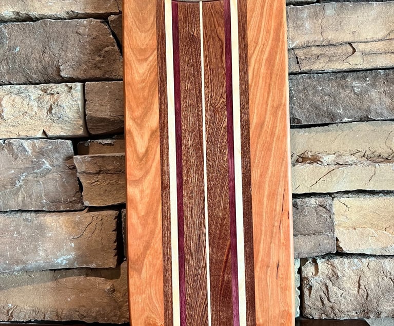 Cherry, Sappele, Hard Maple, Purple Heart