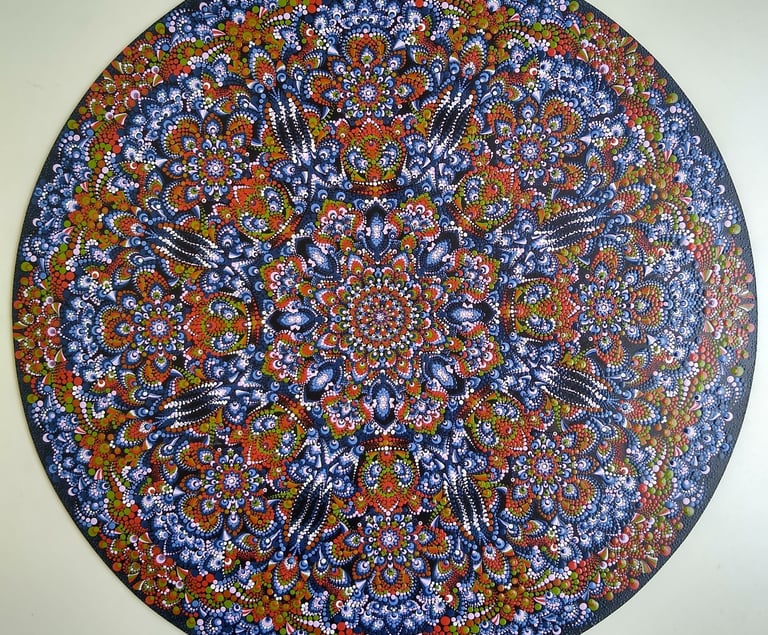 mandala pontilhada