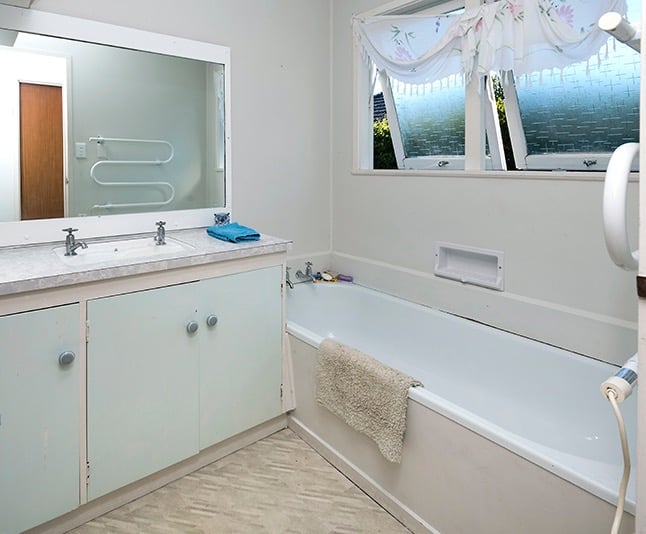 Bathroom renovation - Auckland rental property - Revive Builders