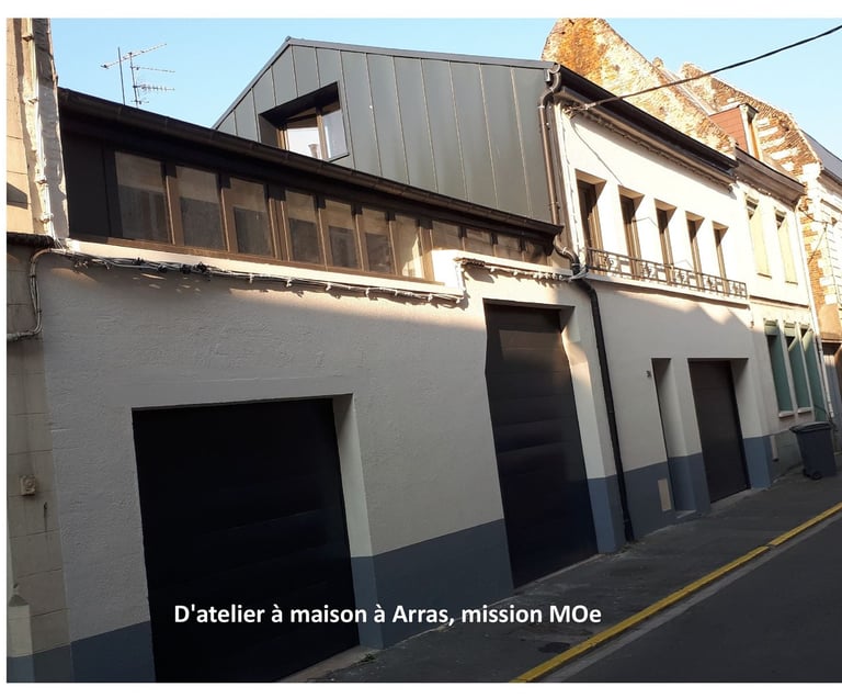 plandarchi Arras - D'ate­lier à loft à Ar­ras, mis­sion MOe