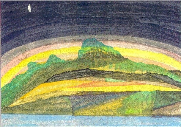 acquerello di Babaji