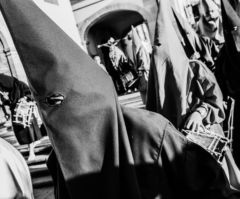 Procesion del Silencio Queretaro photo reportage