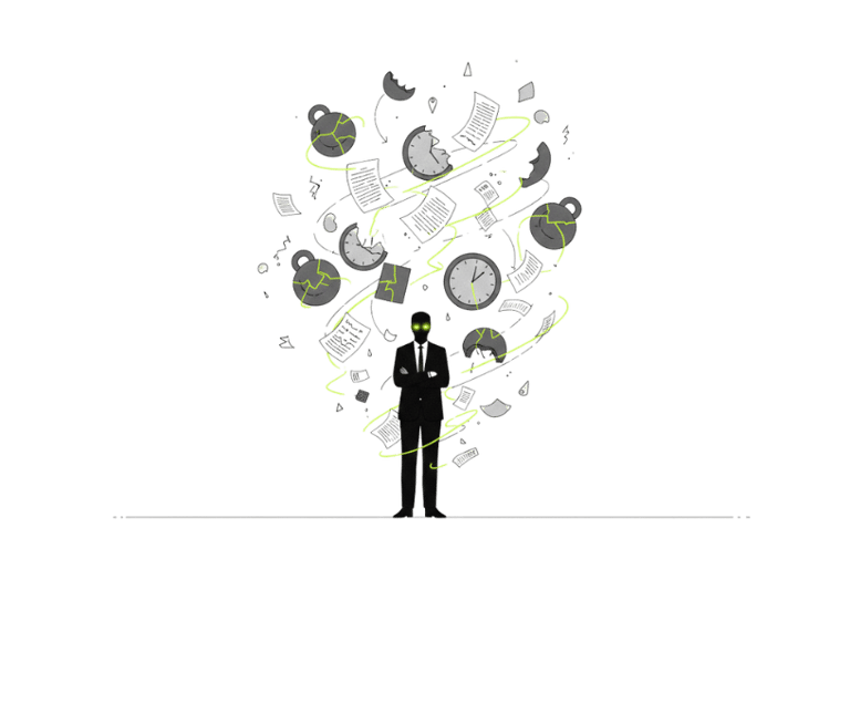 "Consultant diagnostiquant les fissures structurelles d'une organisation chaotique"