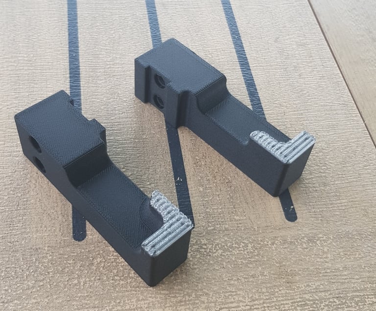 Pice de robot pique-carotte avec zone de contact souple