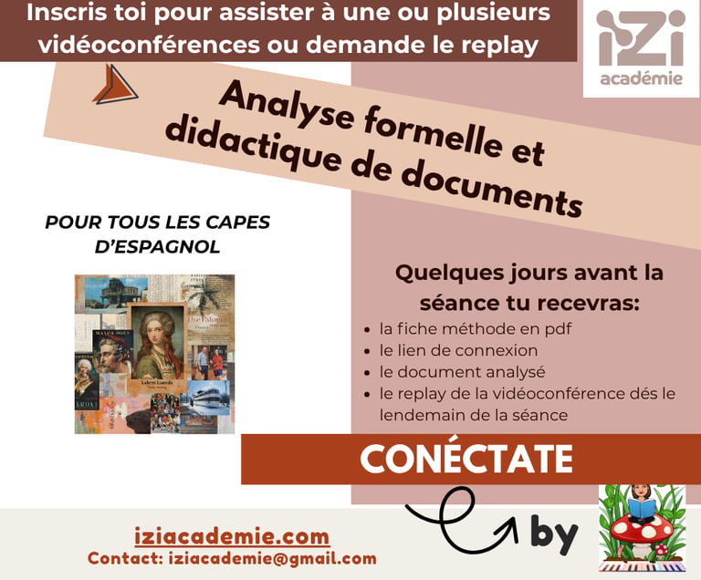 Analyse formelle et didactique de documents, pistes d'exploitation pédagogique