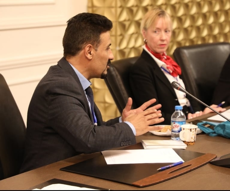 Shawan Ahmed Hamid, founder of the Organization for Humanitarian Cooperation