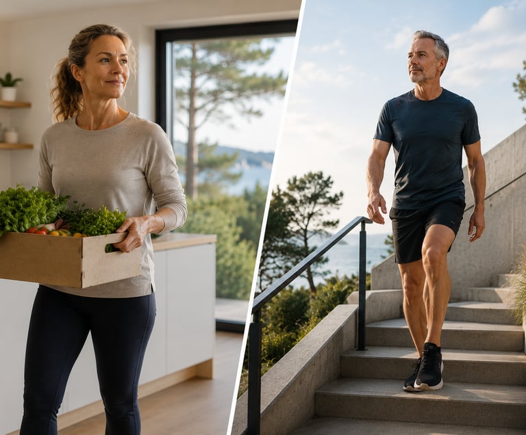 Une bonne ceinture abdominale permet l'aisance dans les gestes du quotidien