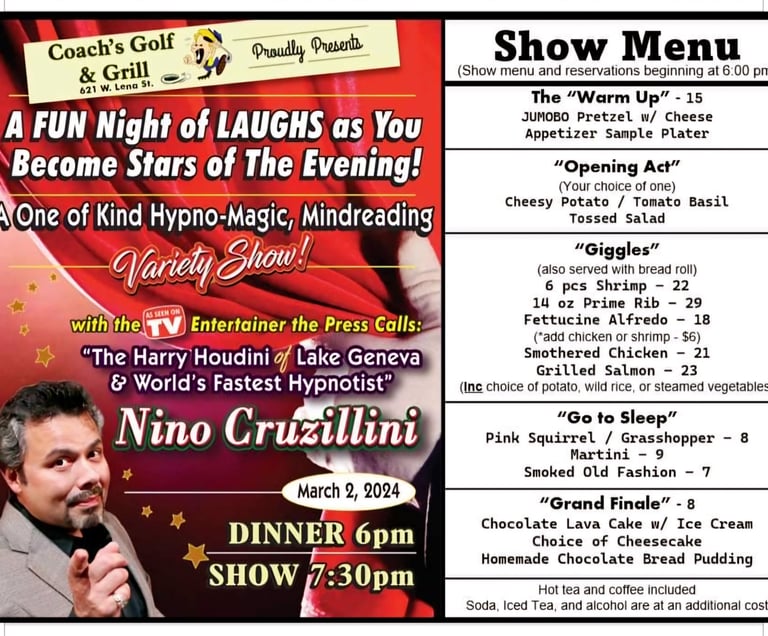 Lena IL Comedy Hypnotist Nino
