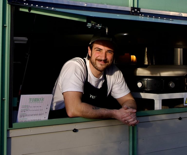 Tonio, owner of Tonio's Pizzeria