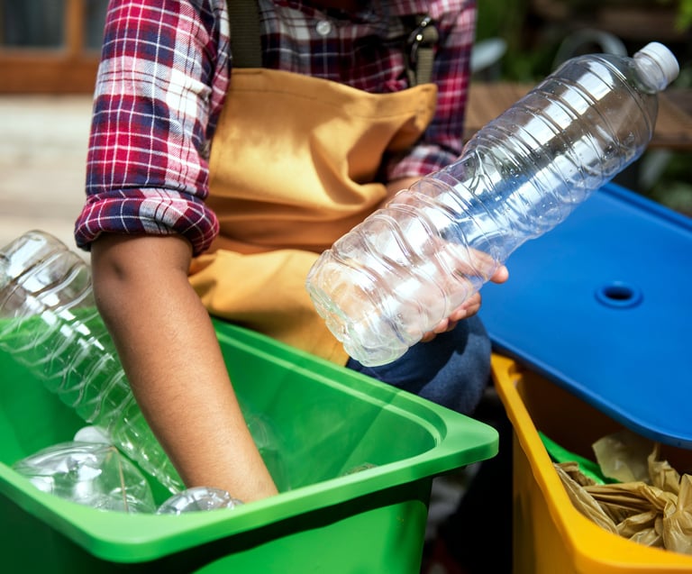 Separação de resíduos