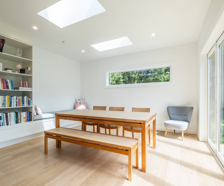 Hataitai home renovation Peaky Builders skylights