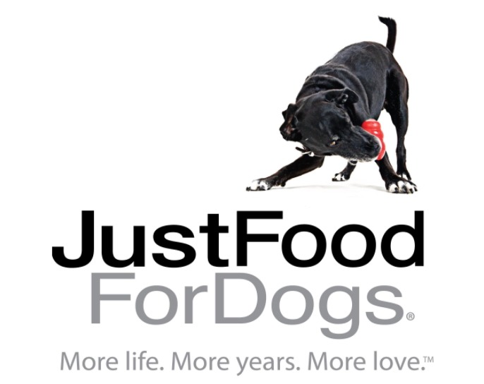 Tagline and brand positioning created for Just Food For Dogs.