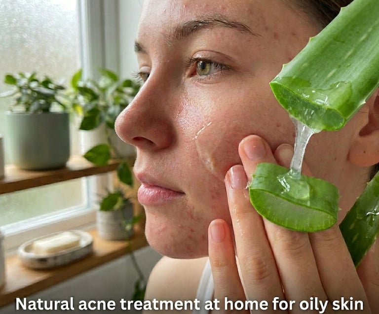Natural acne treatment at home