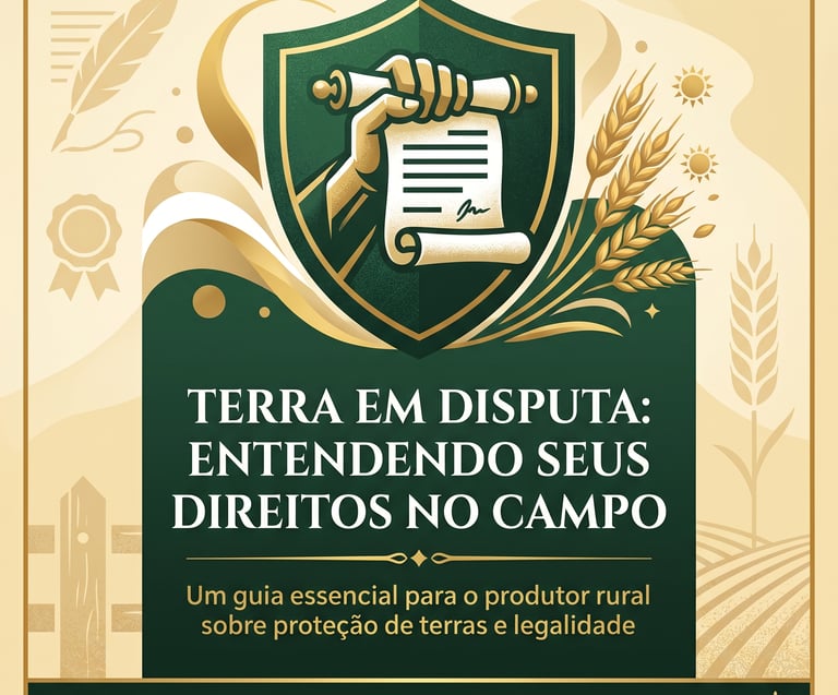 E-book Terra em Disputa: Defesa em disputas fundiárias, invasões e reintegração de posse — Dra. Tatiana Gaertner