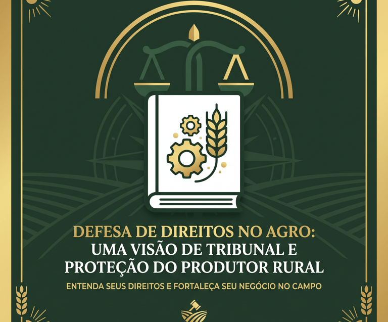 E-book Visão de Tribunal: Jurisprudência e estratégia processual para defesa de fazendas — Dra. Tatiana Gaertner