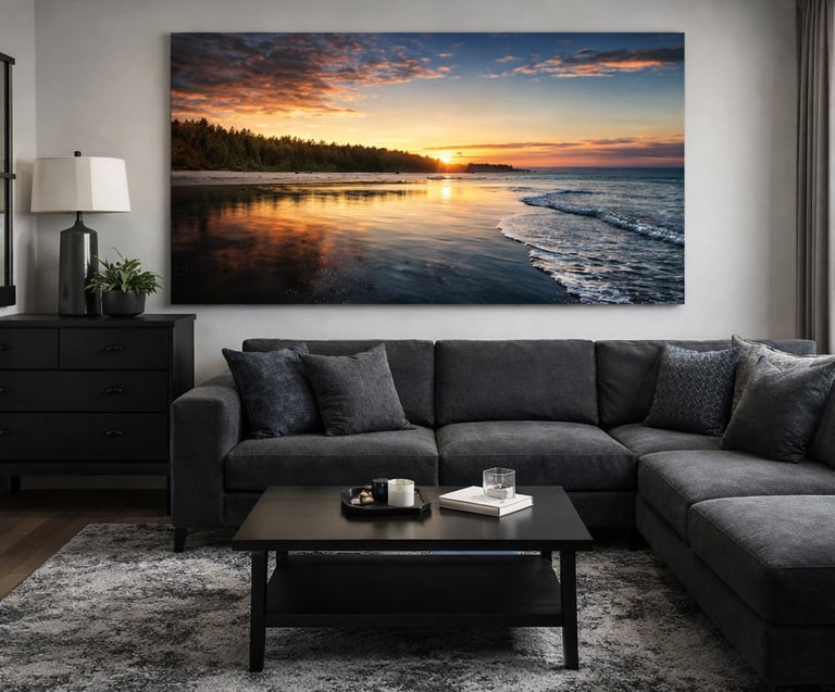 Coastal Beach Mock Up