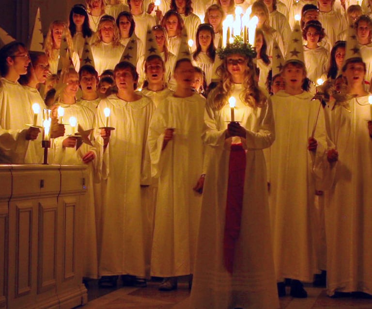 Swedes celebrate Lucia