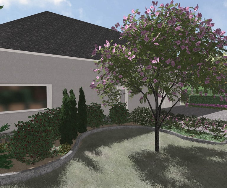 projekt ogrodu Mysłowice Bioróżnorodny 