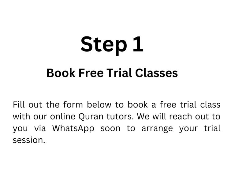 Book free trial classes