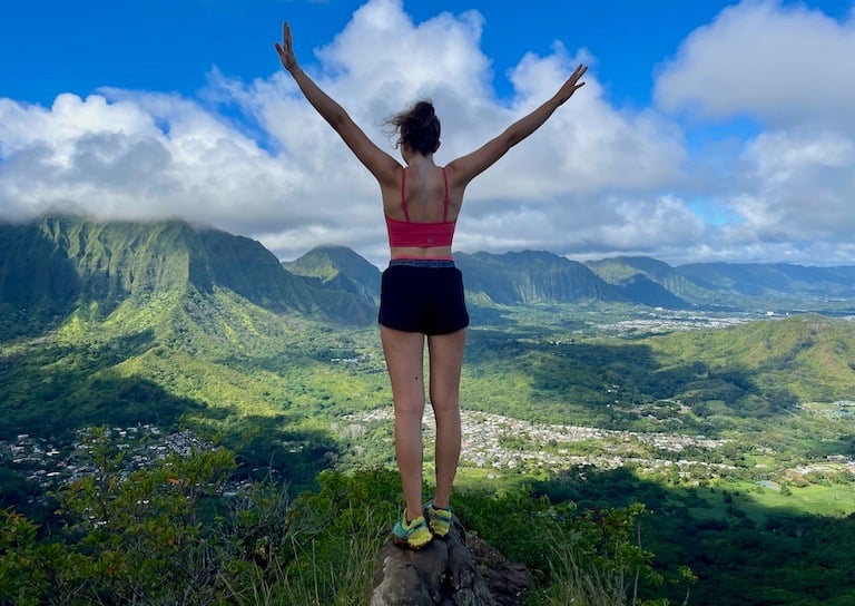 First Peak Olomana Trail O'ahu Hawai'i