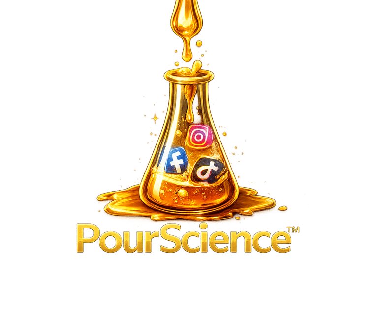 Pour Science logo representing the visibility and performance framework