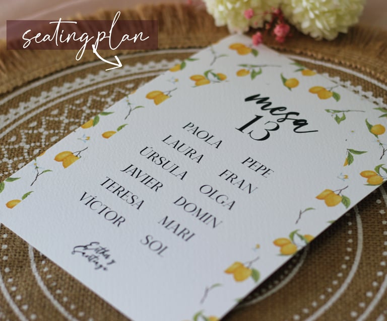 seating plan boda