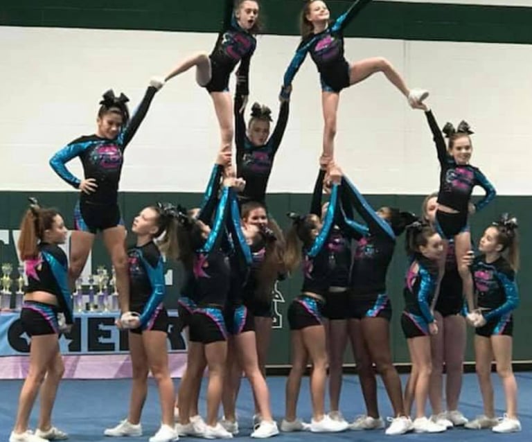 Gymnastcis Inc tumbling acro and tumble handspring tuck party birthday kenvil roxbury randolph
