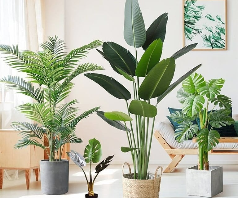plante artificielle réaliste intérieur extérieur