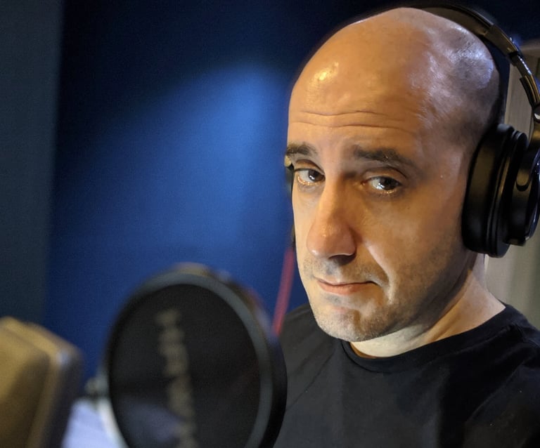 Ashwin Mushran Recording studio shot