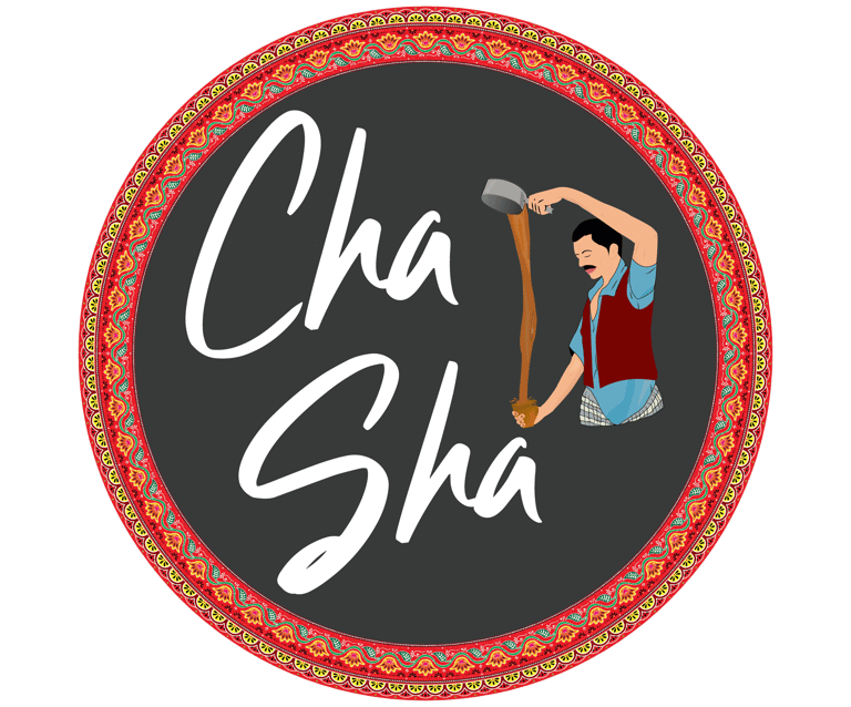 Our main logo showing a person making tea