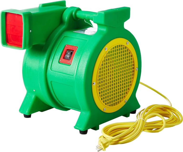 B-Air Kodiak 1.5 HP ETL Air Blower | Powerful Bounce House Blower Fan for Large Inflatable Bounce Ho