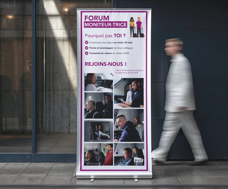 Kakemono Forum Moniteur SNCF