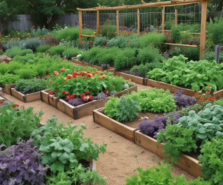 Productive Edible Garden