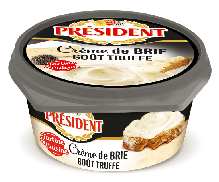 crème de brie truffe président