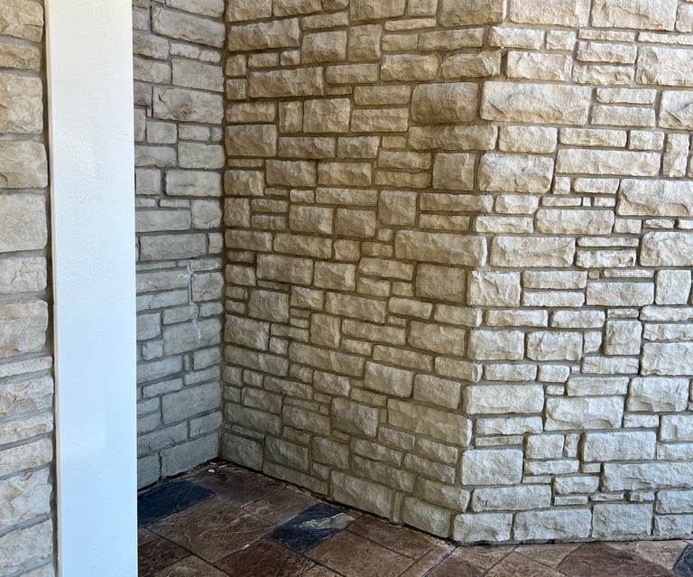 Post Soft Wash from Mildew