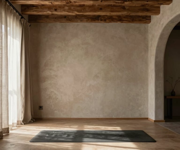 a room that has a bunch of beds in it